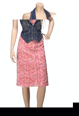 Sitting Pretty Paisley Flower Chiffon Dress by Sitting Pretty