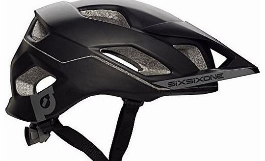 SixSixOne 661 Evo AM Lid - Black/Grey, XL/XXL