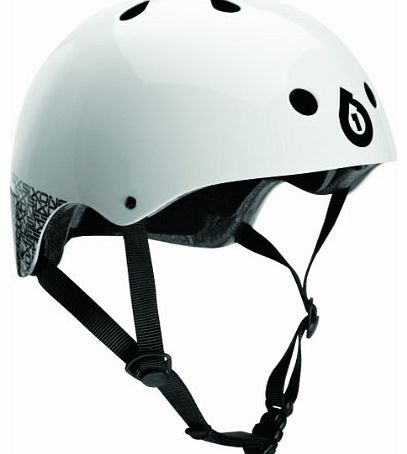  Dirt Lid Unisex BMX/Dirt/Skate Helmet - White