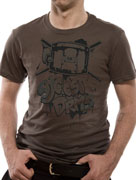 SJC Drums (Graffiti) Charcoal T-shirt