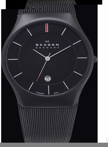 Skagen Gents Titanium Watch 956XLTBB