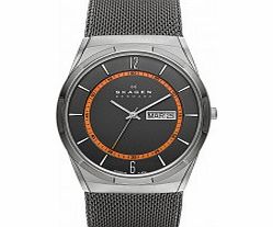 Skagen Mens Aktiv Grey Mesh Watch