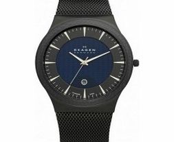 Skagen Mens Titanium Mesh Watch