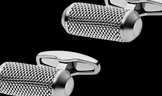 Stainless Steel Mesh Cufflinks SKJM0016040