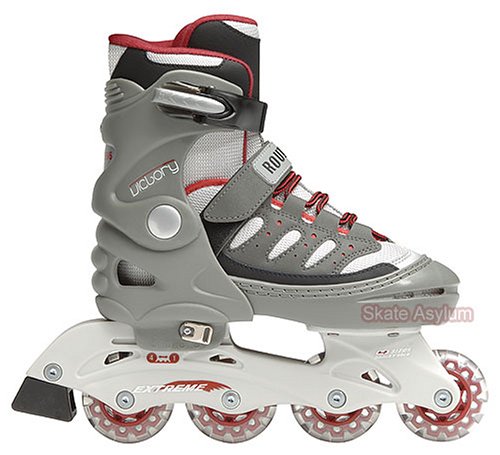 Junior Recreational Inline Skates - Route 66 Adjustable - Size Medium (1 - 4)