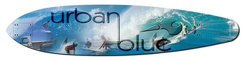 Urban Blue Longboard - C1 Surf Collage