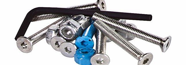 Skateboarding (PEG) PEG Longboard amp; Skateboard Hardware - 35mm Bolts and Nuts   Allen Key Tool Included