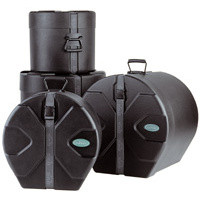 Drum Set 1 Case Bundle With Padded Interiors