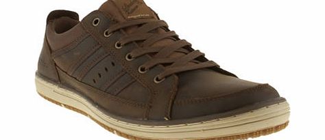Skechers Brown Irvin Hamell Trainers