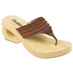 Skechers Female Ske705 Textile Upper in Red Multi