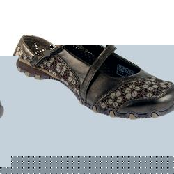 Skechers Female Ske906 Leather/Textile Upper Textile Lining Comfort Summer in Bronze