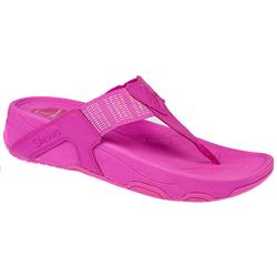 Skechers Female Tone Ups Other/Textile Upper Textile/Other Lining in Hot Pink