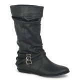Skechers Garage Shoes - Peaches - Womens Calf Length Boot - Black Size 4 UK