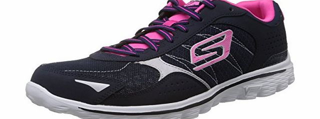 Skechers Gowalk Impress, Women Athletic Sandals, Blue (Nvhp), 5 UK (38 EU)