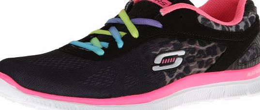 Skechers Skech Appeal - Serengeti, Girls Running Shoes, Black (Bknp), UK Child 11.5 Child UK (29 EU)