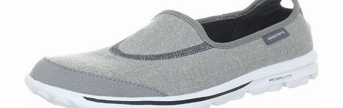 Skechers USA Womens Go Walk Low-Top Trainers 13510 Grey 6 UK, 39 EU