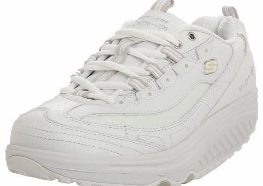 Skechers Womens Shape Ups Metabolize White/Silver 11800 WSL 6 UK