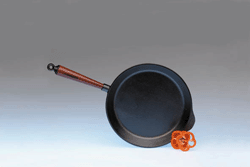 Skeppshult Frying Pan with Wood Handle 28cm