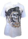 Skil Rock n Rebellion - Pirate Mens Tshirt -Extra Large (Mens 42`- 44`)