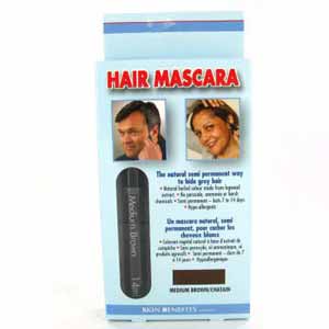 Skin Benefits Hair Mascara 14ml - Medium Brown