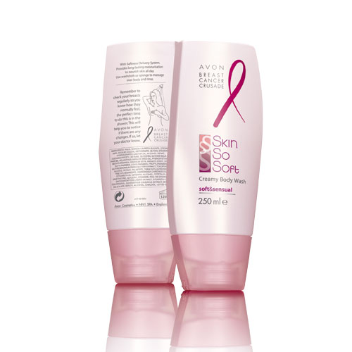 Skin So Soft Soft and Sensual Breast Cancer