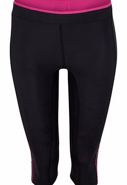 Skins A200 3/4 Tights - Black/Pink - Womens