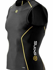 Skins A200 Series Compression Sleeveless Top Black