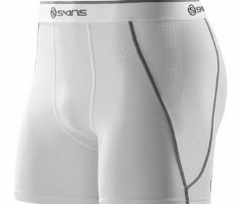 Skins A200 Series Compression Sport Shorts White