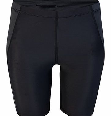 Skins A400 Active Shorts - Black/Silver - Womens