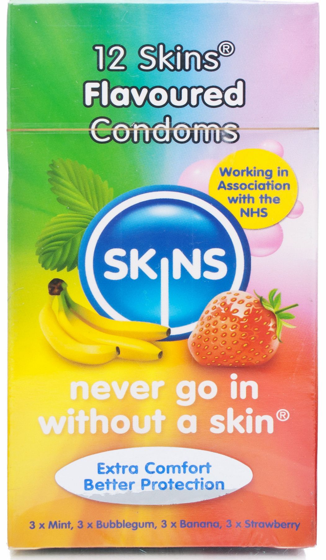 Skins Flavours Condoms 12 Pack