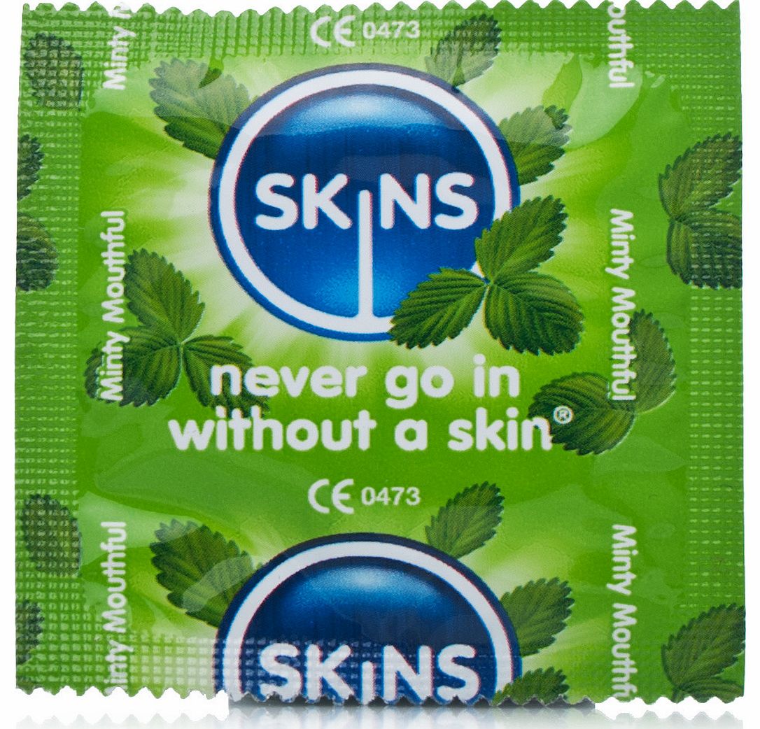 Skins Minty Mouthful Flavour Condom