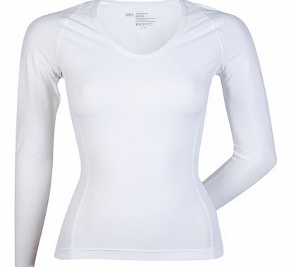 Skins RY400 Recovery Long Sleeve Top - White -