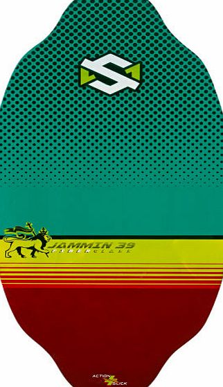 SKM One Jammin Skimboard - Rasta