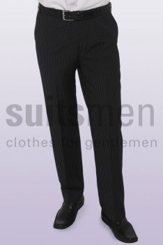 Skopes Collins Navy Pinstripe Suit Trousers