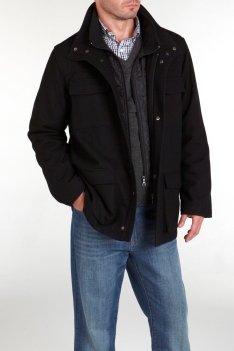 Skopes Matt Military Mid Length Coat