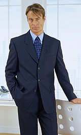 Business Suit Jacket- Single Breasted 3 button