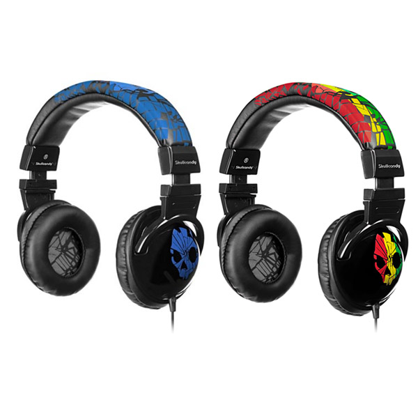 SkullCandy Hesh Headphones Colour SHATTERED RASTA