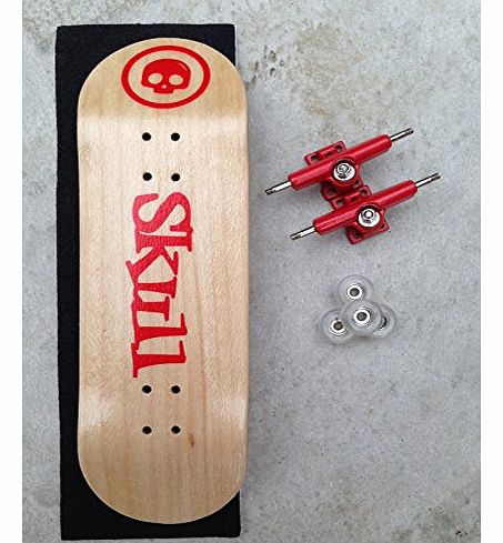 Skull Fingerboards NEW Skull Fingerboards X-2 FireStarter Complete Wooden Fingerboard