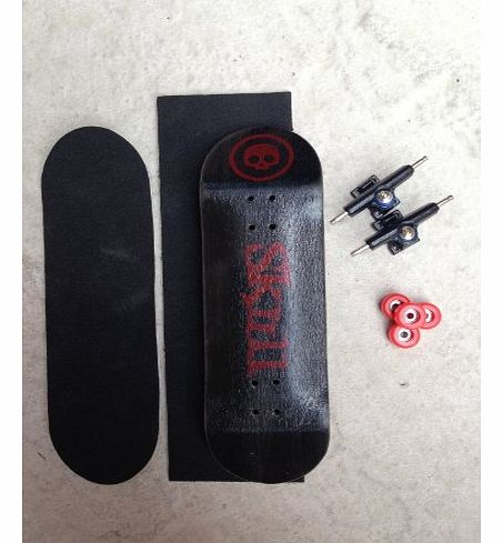 Skull Fingerboards X-2 Red Devil Complete Wooden Fingerboard