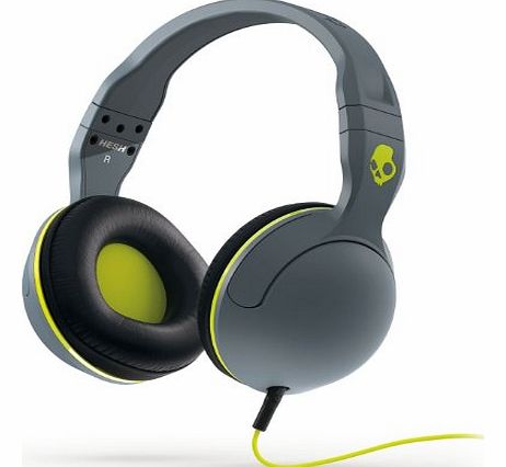 Skullcandy Hesh 2.0 Over-Ear Headphones - Grey/Black/Hot Lime
