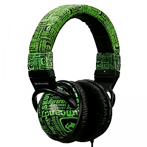 Hesh Headphones - Black/Green