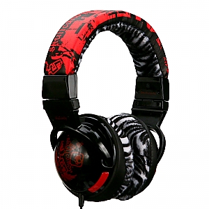 Hesh Headphones - Black/Red