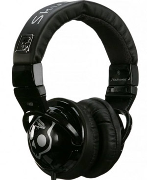 skullcandy HESH Leather Headphones Full-Cup (Black) - Ref. SC-BHESH07