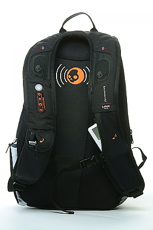 Skullcandy Link Street Skate Backpack - Black/Camo