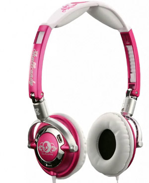 skullcandy Lowrider Headphones (Pink) - Ref. SC-LRPI