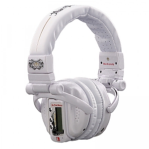 MFM MP3 Player Headphones - White