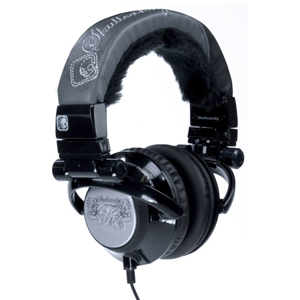 Skullcandy TI DJ Style Headphones (Black Fur) - Ref. SC-TIBF
