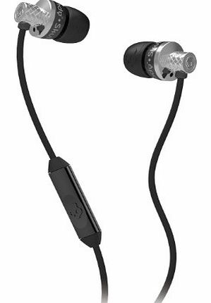 Skullcandy Titan 2.0 In-Ear Headphones with Mic - Chrome/Black