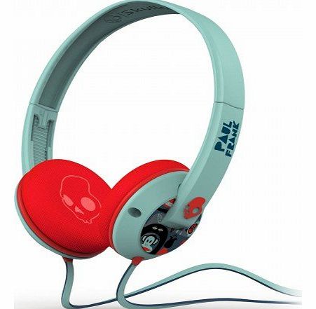 Uprock 2.0 On-Ear Headphones - Turquoise/Red Paul Frank