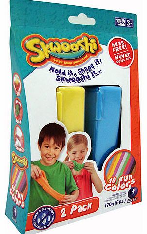 Skwooshi Two Pack - Blue and Yellow
